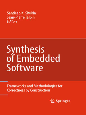 cover image of Synthesis of Embedded Software